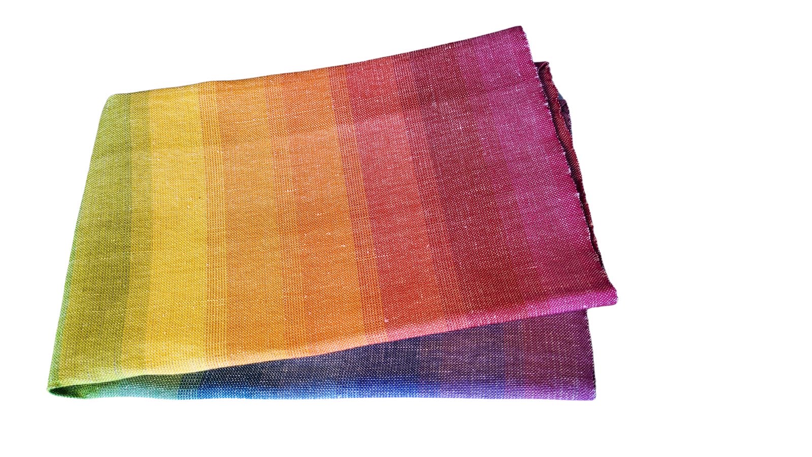 Geschirrtuch Regebogen neu handgewebt